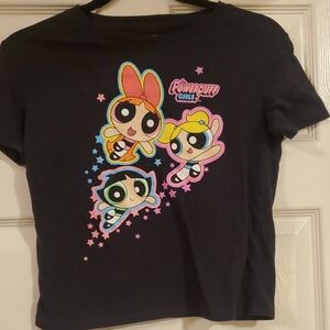 Cartoon Network Powerpuff Girls T-Shirt - Black